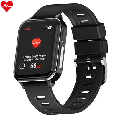 Coxsmart G10-RIG mit EKG, Herzfrequenz, Blutsauerstoff, Schlafüberwachung, Gesundheits-SmartWatch
