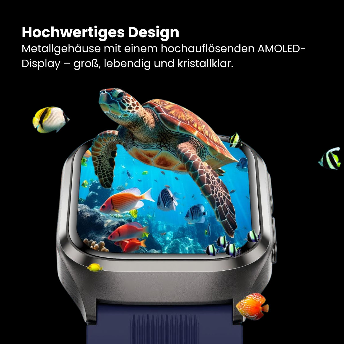 Coxsmart CXS17 Smartwatch mit Luftkissen-Blutdruckmessung