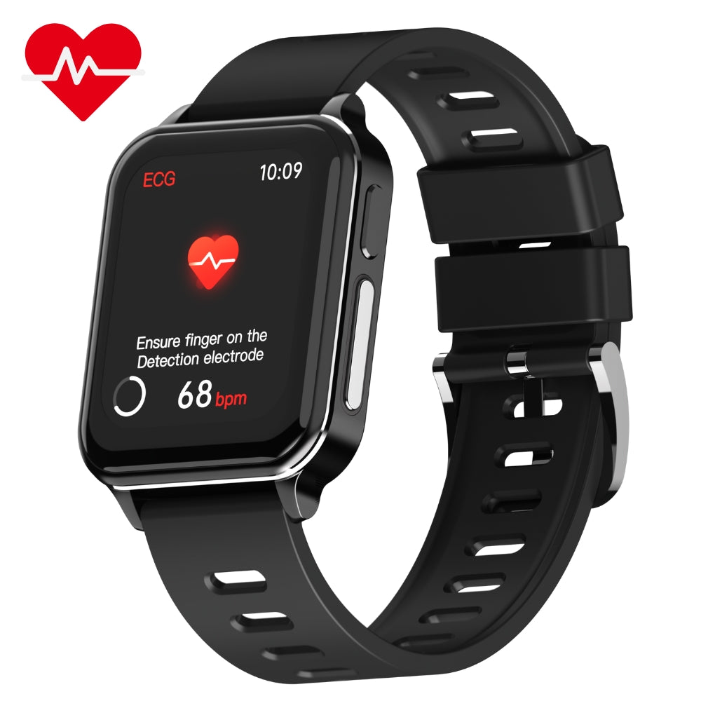 Coxsmart G10-RIG mit EKG-Herzfrequenz, Blutsauerstoff, Schlafüberwachung, Gesundheits-SmartWatch