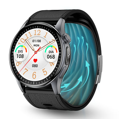 Coxsmart CXS200 Air-Cuff Blood Pressure & ECG Smartwatch with Remote Monitoring and SOS