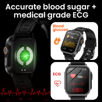 Coxsamrt Smartwatches VEE Blood Oxygen ECG Heart Rate Monitoring HRV  Smart Watch