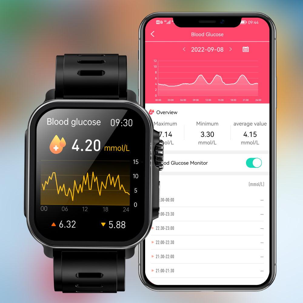 🔥The gift is free!Coxsamrt VEE Blood Oxygen ECG Heart Rate Monitoring Smart Watch - coxsmart