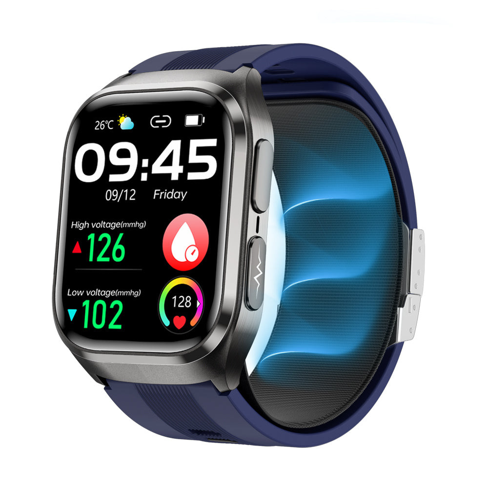 Coxsmart CXS17 Smartwatch mit Luftkissen-Blutdruckmessung