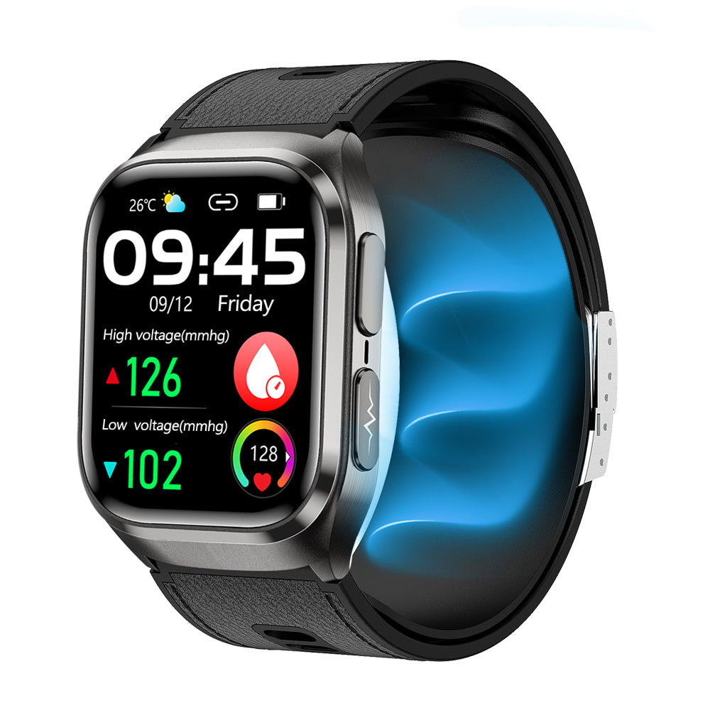 Coxsmart CXS17 Smartwatch mit Luftkissen-Blutdruckmessung