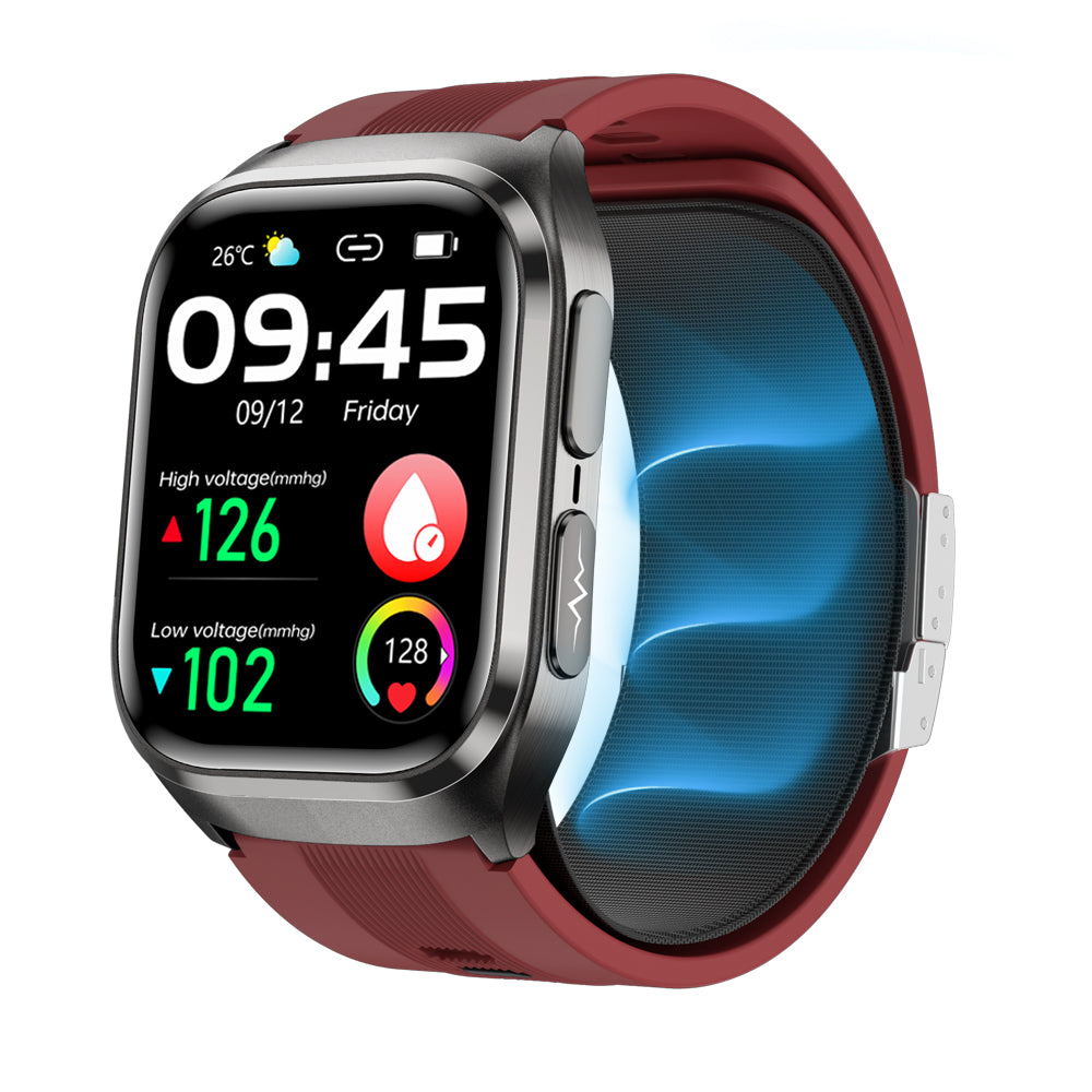 Coxsmart CXS17 Smartwatch mit Luftkissen-Blutdruckmessung